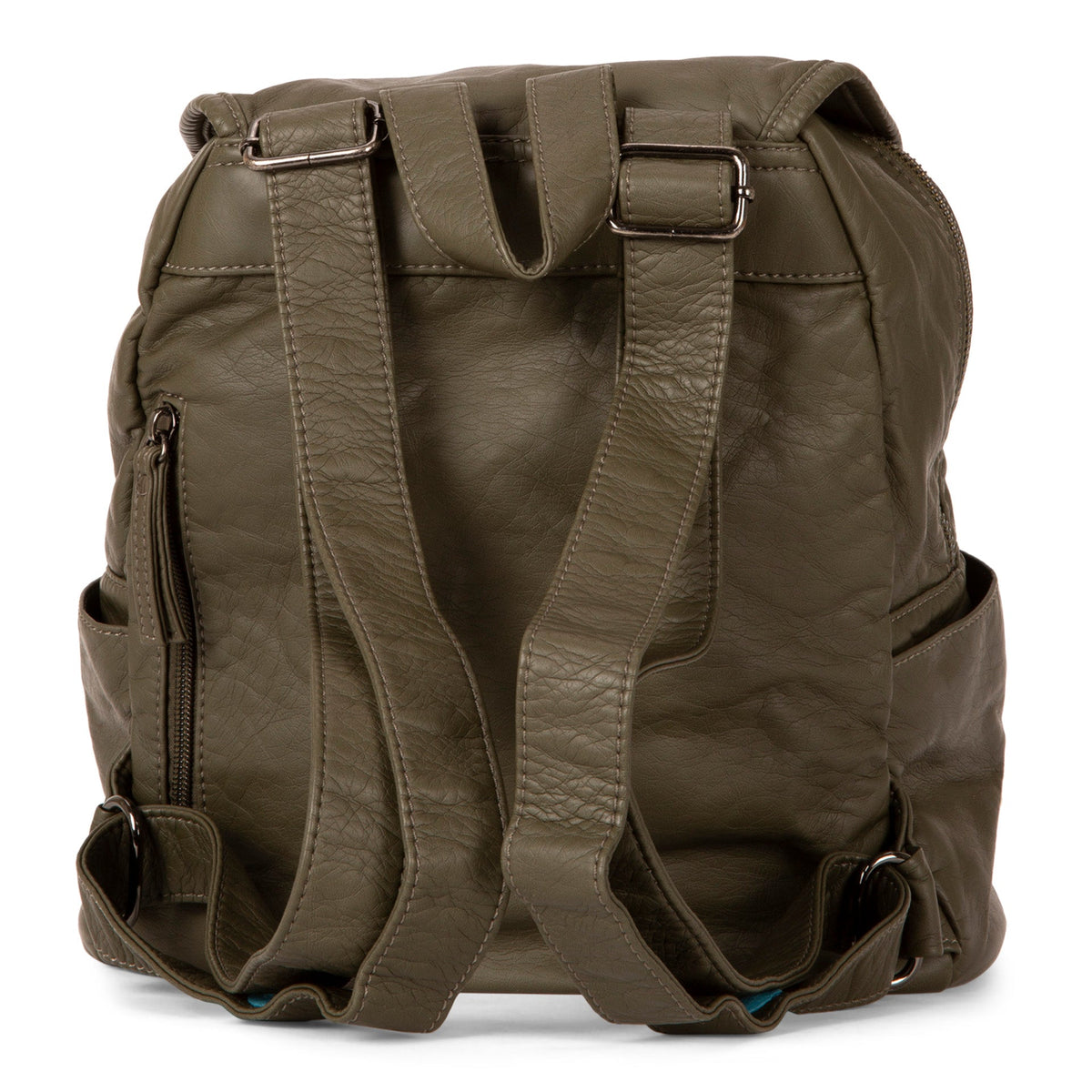 Quilted Front Flap Backpack