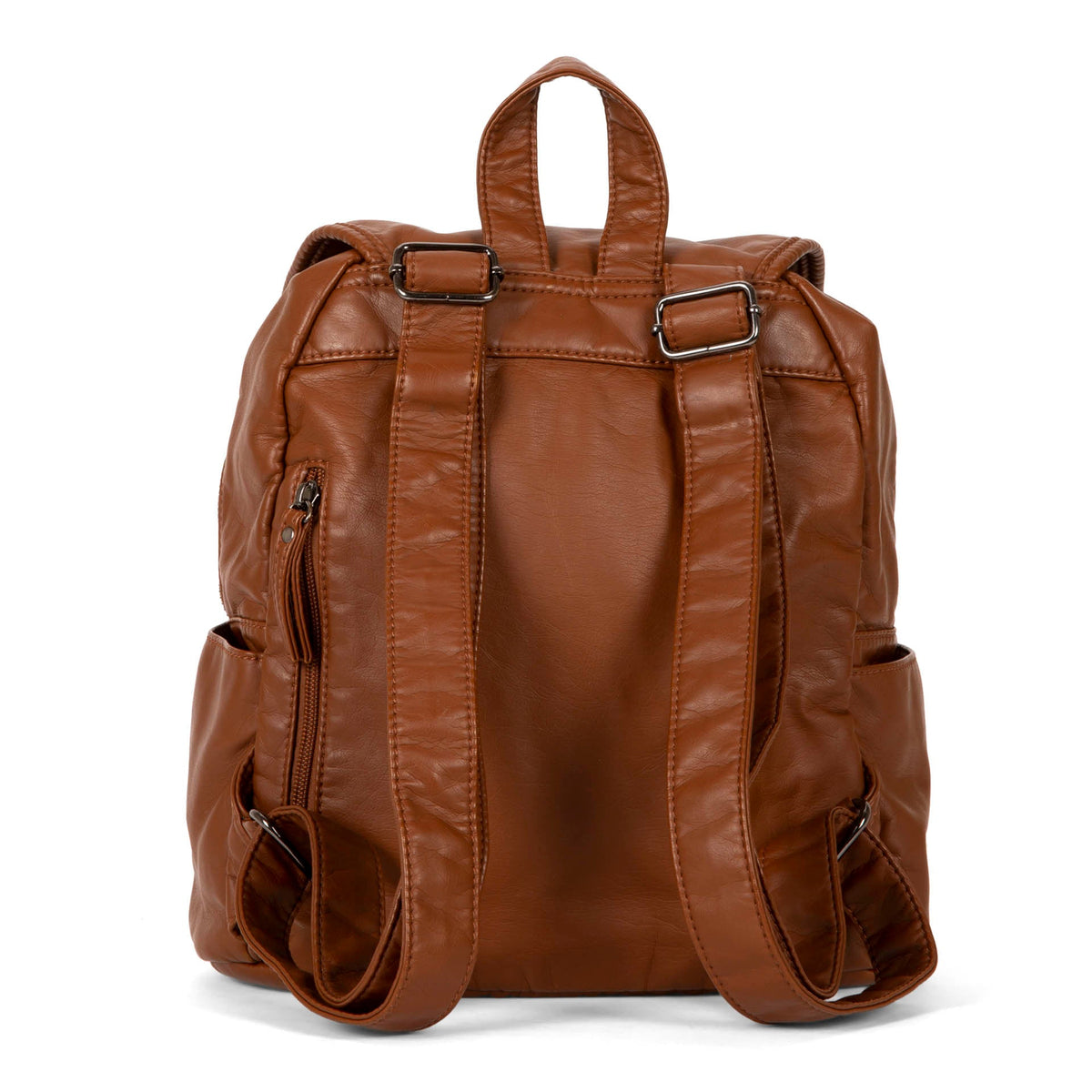 Quilted Front Flap Backpack