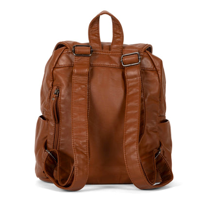 Quilted Front Flap Backpack