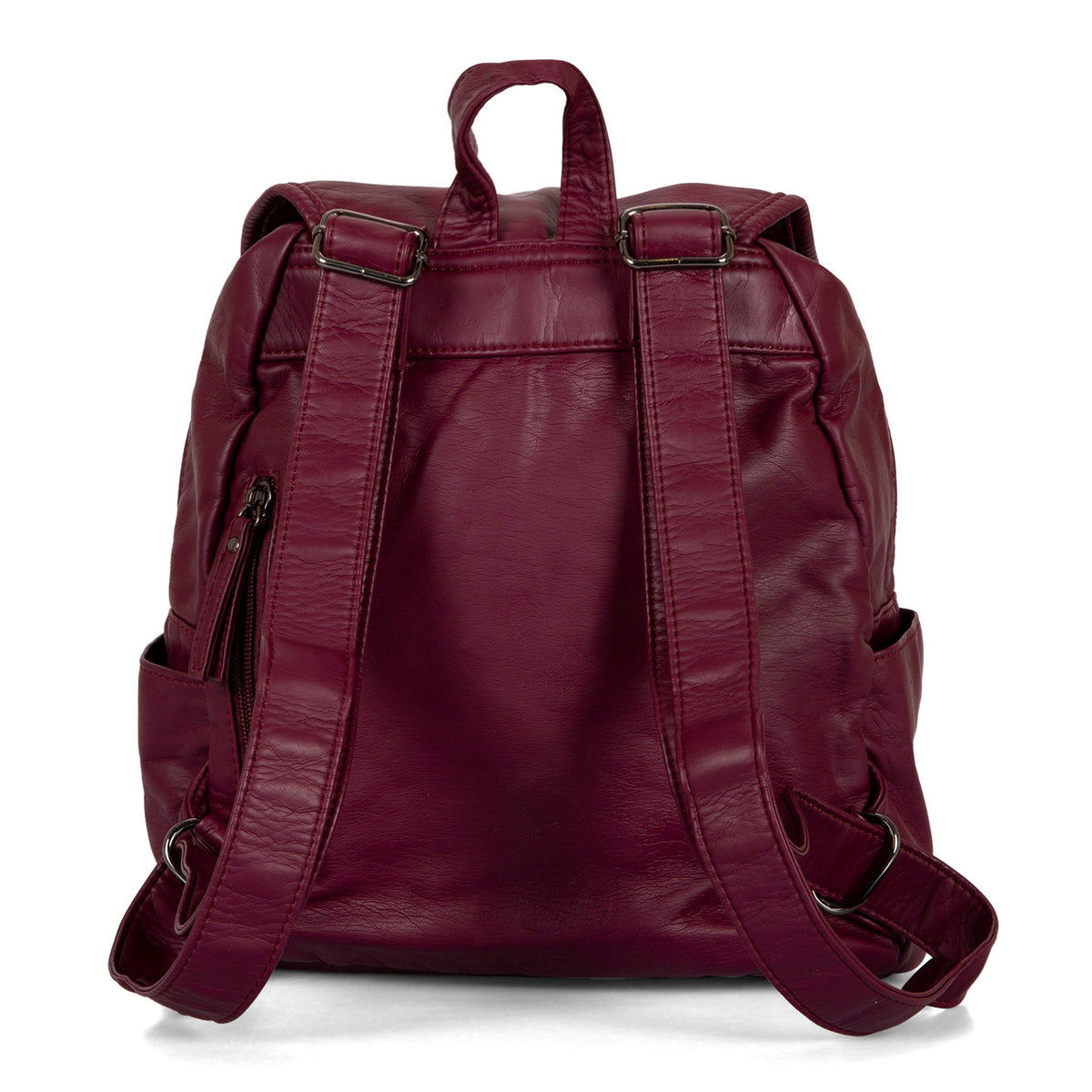 Quilted Front Flap Backpack