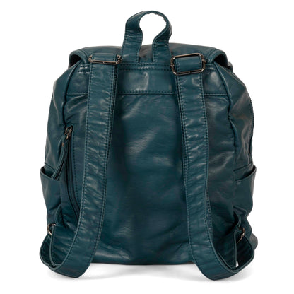 Quilted Front Flap Backpack