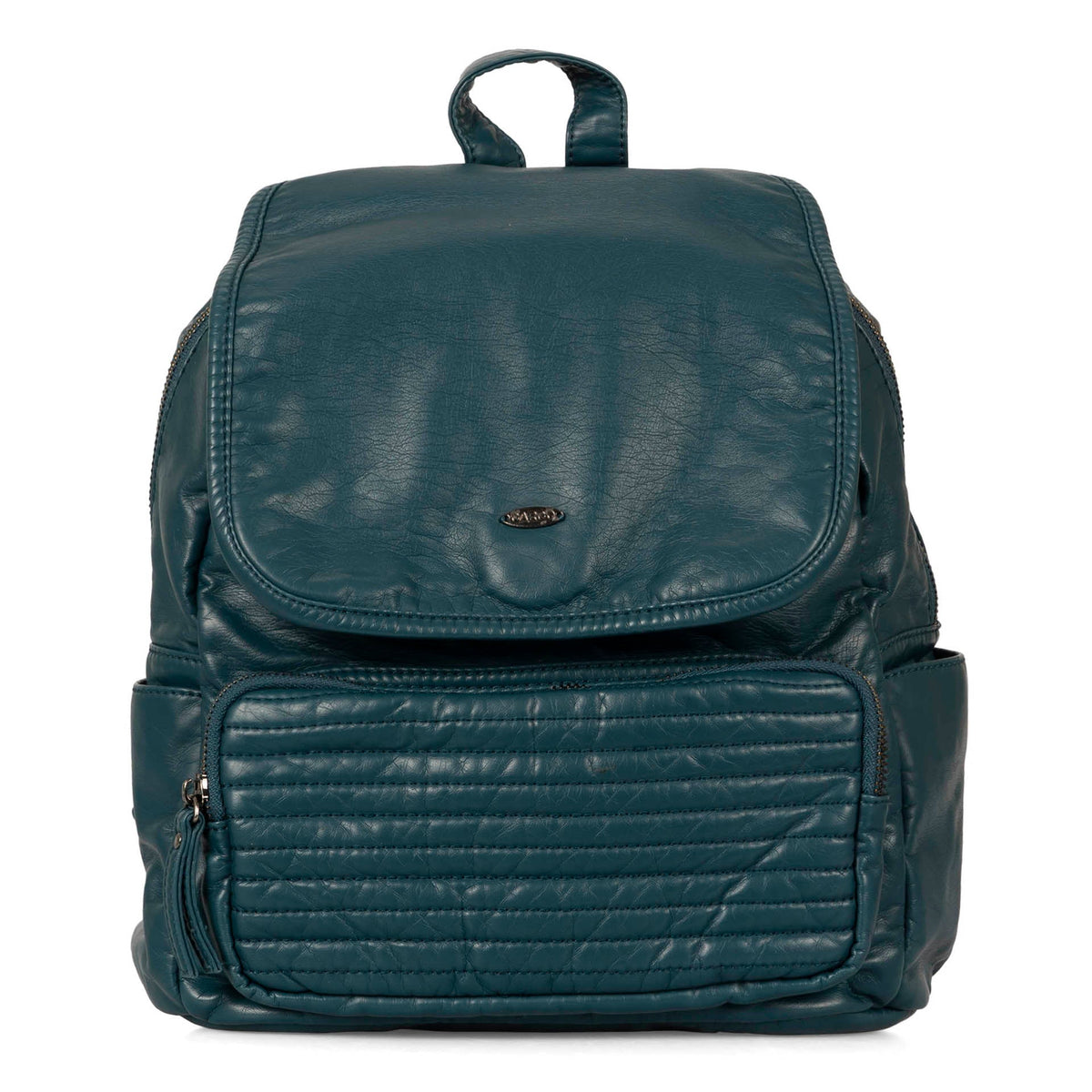 Quilted Front Flap Backpack