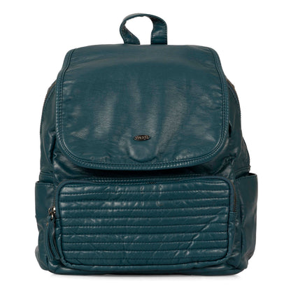 Quilted Front Flap Backpack