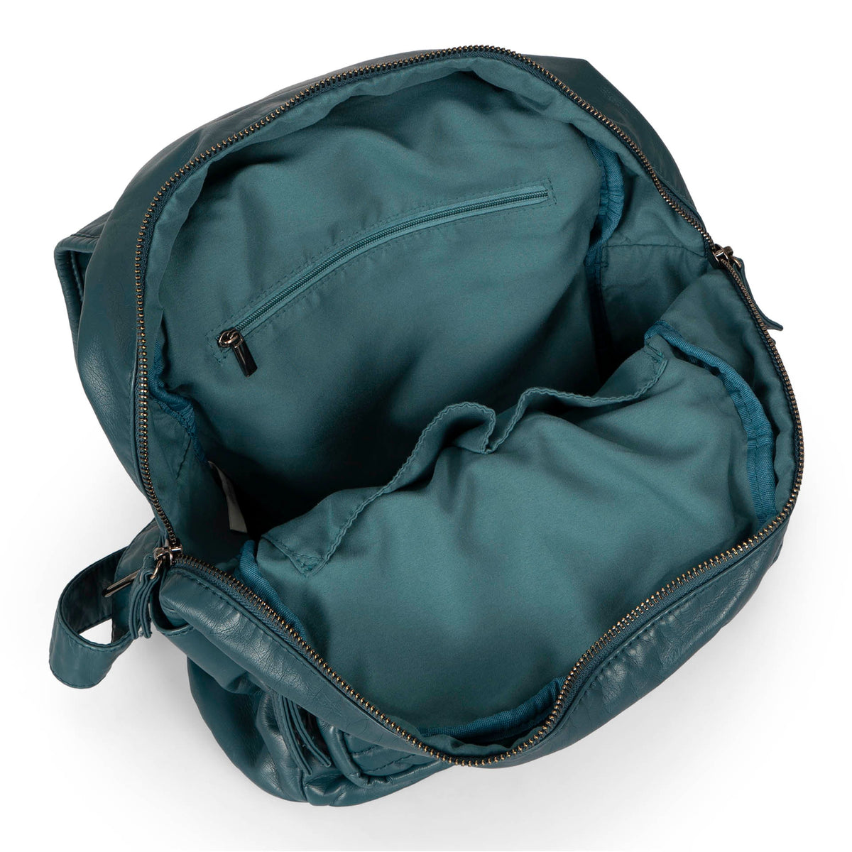 Quilted Front Flap Backpack