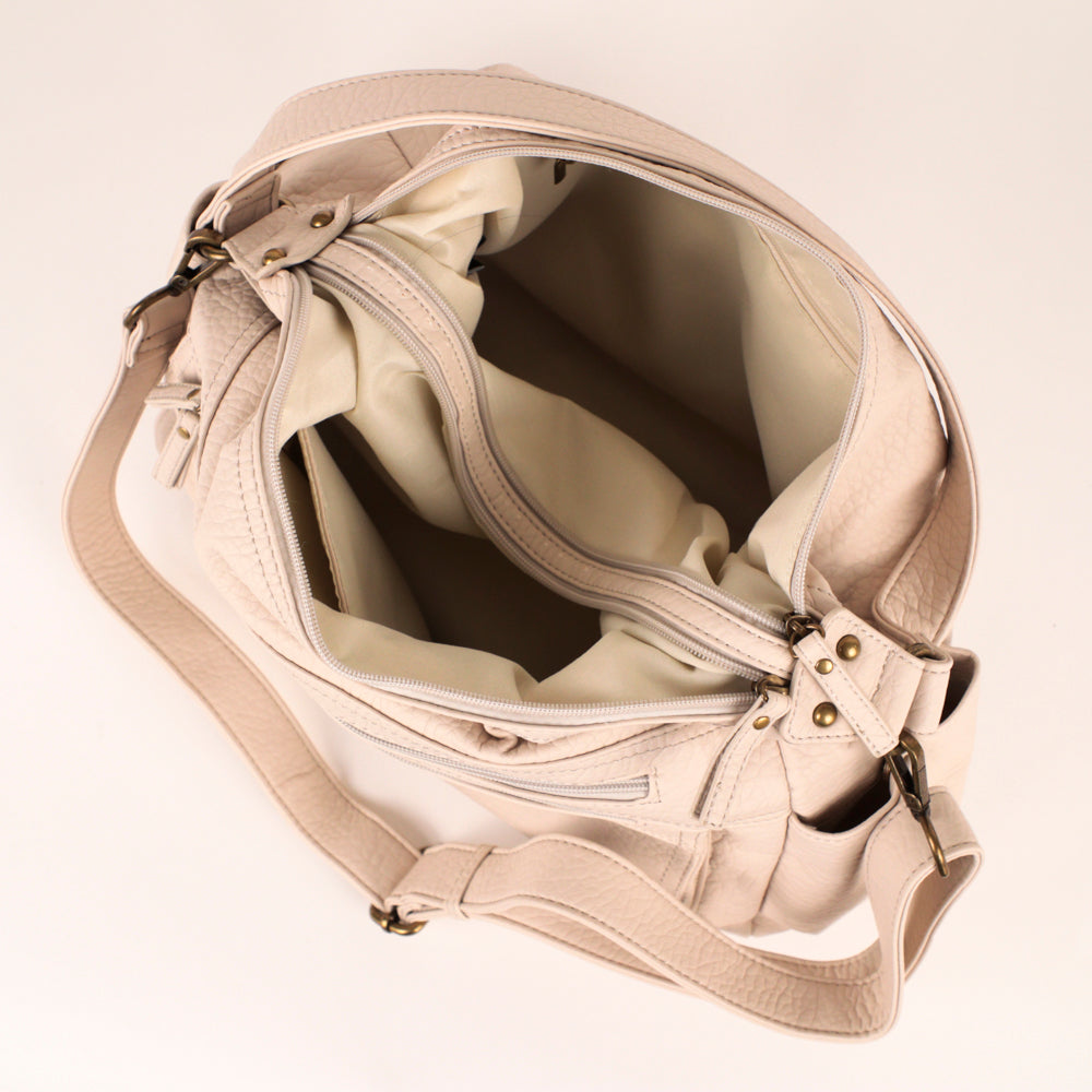 Pebbled Hobo Bag