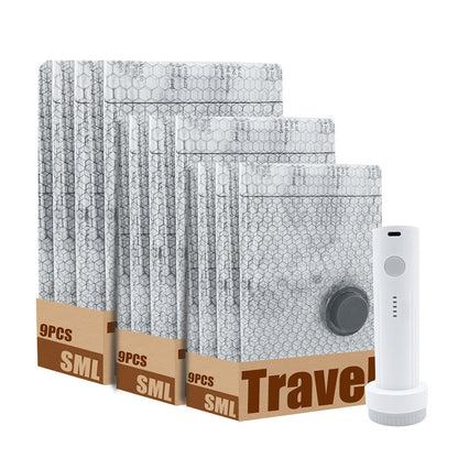 Carefully Selected Vacuum Compression Storage Bags Amazon Cross-Border Tk Luggage Clothing Storage Bags Clothing and Underwear Compression Bags - image 1