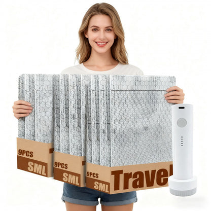 Carefully Selected Vacuum Compression Storage Bags Amazon Cross-Border Tk Luggage Clothing Storage Bags Clothing and Underwear Compression Bags - image 4