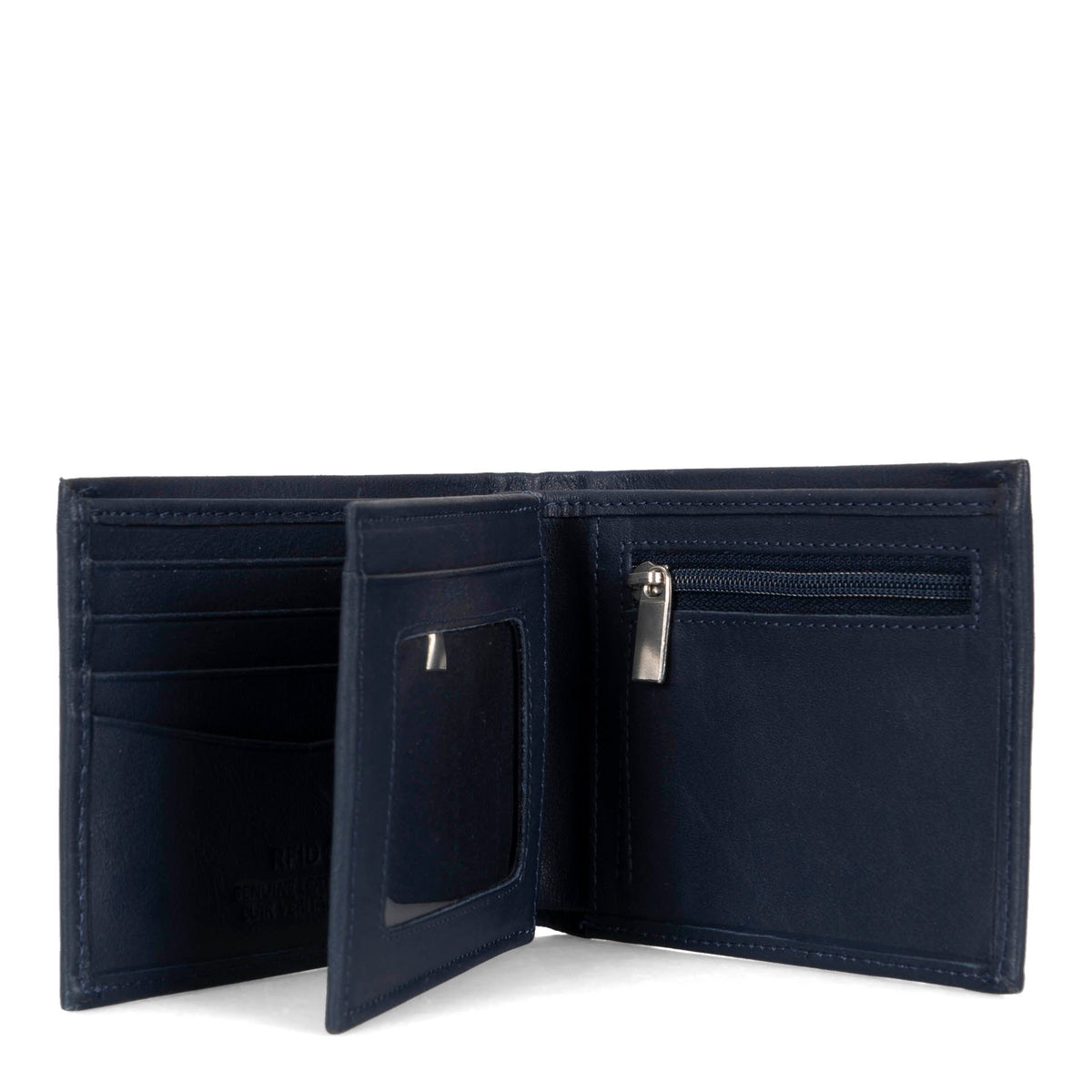 Deluxe Bifold Center Wing Wallet | RFID
