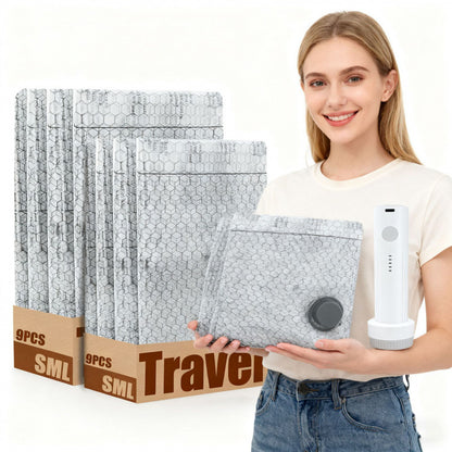 Tk Vacuum Compression Storage Bag Amazon Cross-Border Tk Luggage Clothing Storage Bag Clothes T-Shirt Underwear Compression - image 3
