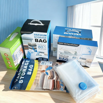 Pa Transparent Travel Vacuum Storage Compression Bag Vacuum Storage Bag for Clothes Vacuum Bag Storage Compression Bag for Quilts - image 4