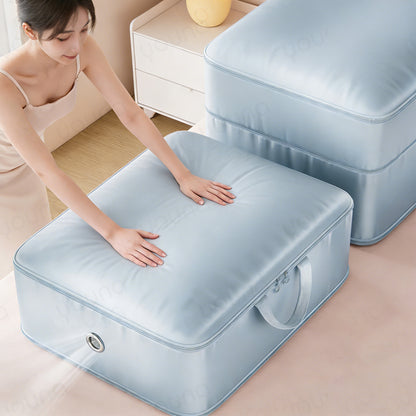Quilt Storage Bag, Clothing Storage Bag, down Jacket Compression Organizer, Quilt Storage Bag, Large Capacity Moving Packing Bag - image 2