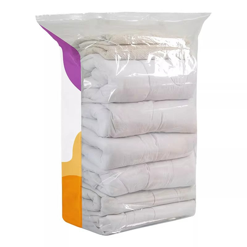 Vacuum Compression Bag, No Need to Pump Air Out, Travel Clothing Compression Bag Storage Bag, Manual Compression Moisture-Proof and Mildew-Proof Storage Bag - image 5