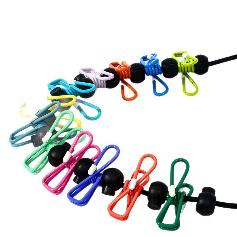 Thickened Clothesline for Outdoor Travel, Dormitory Indoor and Outdoor Use, No-Drill, Windproof, Non-Slip, for Drying Quilts - image 5
