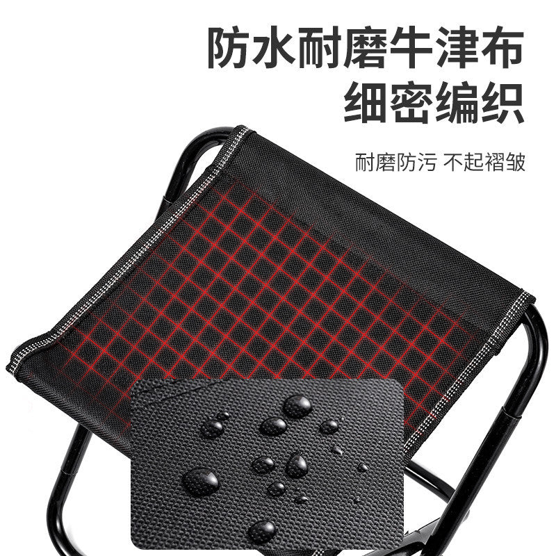 Outdoor Portable Folding Chair, Combat-Ready Stool, Fishing Stool, Travel Camping Stool, Sturdy and Ultra-Light, for Queuing - image 3