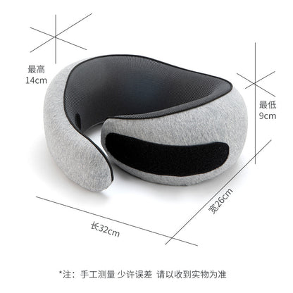 Cross-Border Portable Snail-Shaped Pillow for Neck Support, Travel Memory Foam U-Shaped Pillow, Office Nap Pillow, Driving Travel Neck Pillow - image 3