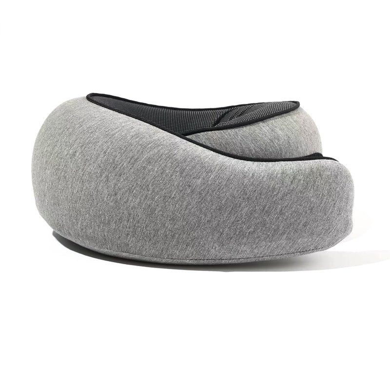 Cross-Border Portable Snail-Shaped Pillow for Neck Support, Travel Memory Foam U-Shaped Pillow, Office Nap Pillow, Driving Travel Neck Pillow - image 4