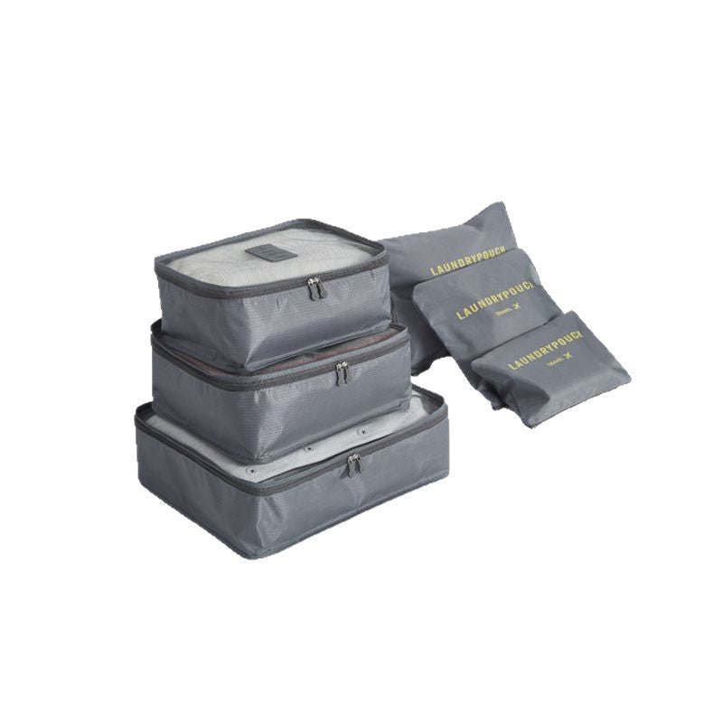 Travel Storage Bag Set, Six-Piece Luggage Storage Waterproof Organizer Bag Set, Portable - image 5