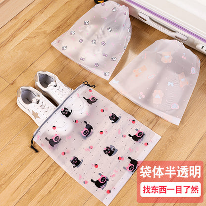 Storage Bag, Dust-Proof and Moisture-Proof Drawstring Pouch, Student Dormitory Shoe Bag, Anti-Yellowing Travel Bag - image 4
