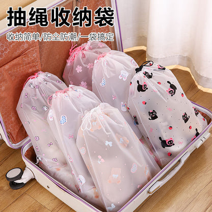 Shoe Storage Bag, Dust-Proof and Moisture-Proof Drawstring Pouch, Student Dormitory Organizing Shoe Bag, Travel Dust-Proof Bag - image 1
