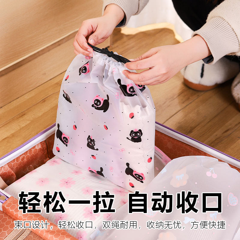 Shoe Storage Bag, Dust-Proof and Moisture-Proof Drawstring Pouch, Student Dormitory Organizing Shoe Bag, Travel Dust-Proof Bag - image 3