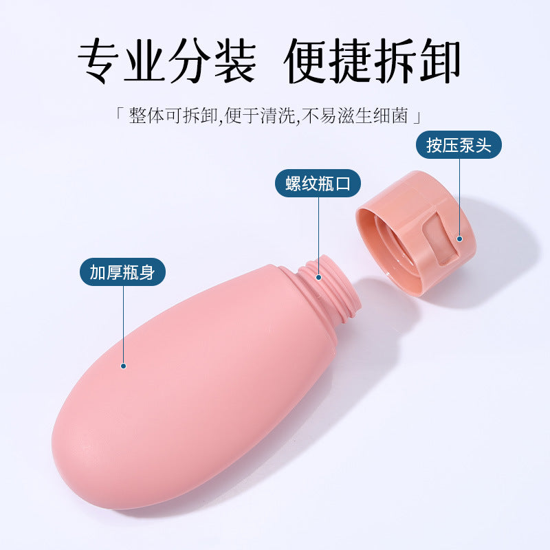 Manufacturer wholesale macaron-colored flip-top squeeze dispensing soft tubes, travel toiletry portable bottles, shampoo dispensing bottles - image 2