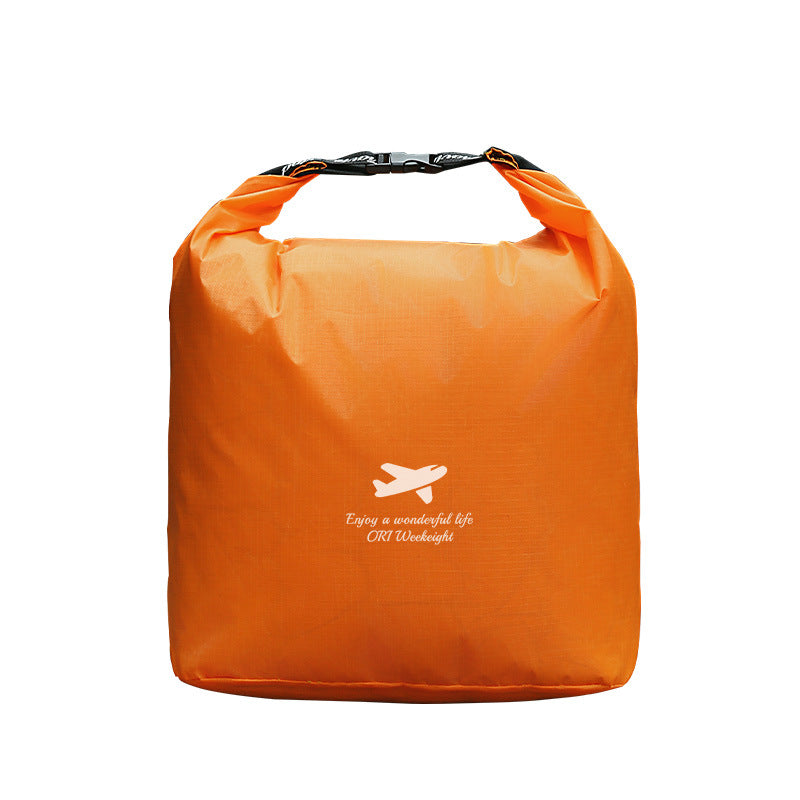 Outdoor travel storage bag, roll-top style, large capacity, ultra-lightweight, portable, hangable, wear-resistant, for storing clothes and miscellaneous items - image 5