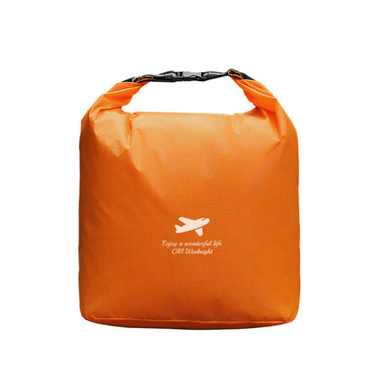 Outdoor travel storage bag, roll-top style, large capacity, ultra-lightweight, portable, hangable, wear-resistant, for storing clothes and miscellaneous items - image 5