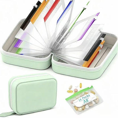 Cross-border best-selling portable travel silicone storage bag, food-grade silicone storage bag - image 3