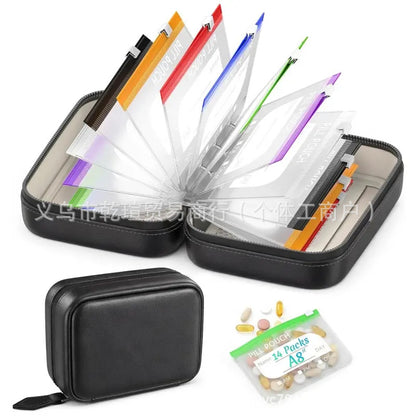 Cross-Border Hot-Selling Portable Travel Silicone Storage Bag Food-Grade Silicone Storage Bag - image 2