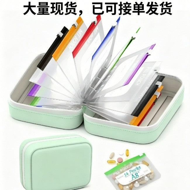 Cross-Border Hot-Selling Portable Travel Silicone Storage Bag Food-Grade Silicone Storage Bag - image 1