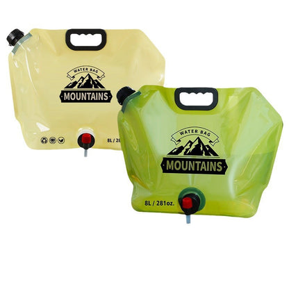 Outdoor Portable Water Storage Bag, Large Capacity, Foldable Plastic Water Storage Bag for Mountaineering, Wild Fishing, Travel, and Camping Essentials - image 5