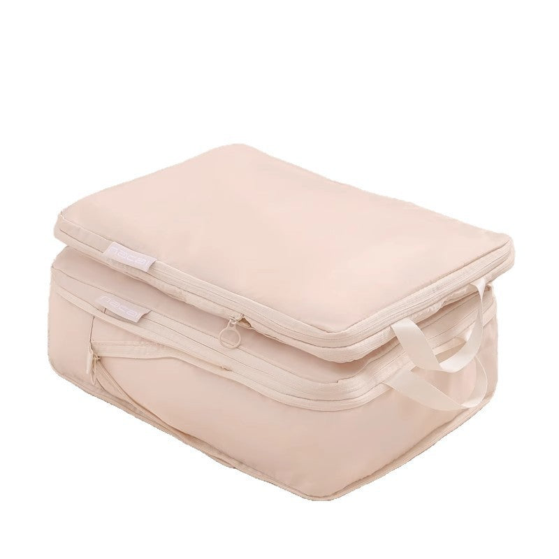 Travel clothing storage bag six-piece set, travel luggage compression bag, portable clothing and underwear organizing bag - image 5