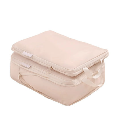 Travel clothing storage bag six-piece set, travel luggage compression bag, portable clothing and underwear organizing bag - image 5