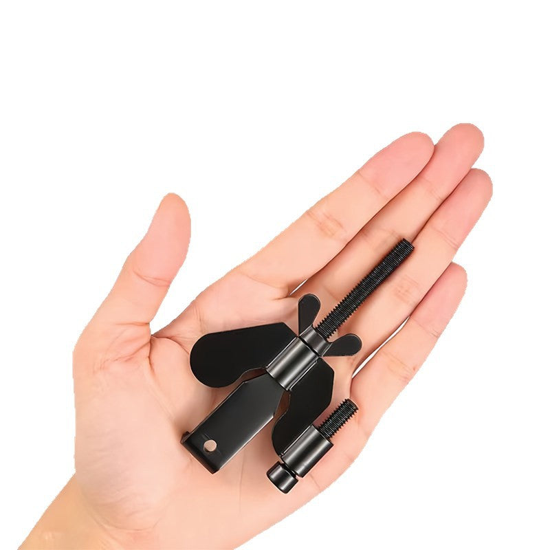 Convenient Butterfly Door Stopper, Portable Anti-Theft and Anti-Collision Door Lock for Hotels and Travel, Safety Latch Door Stopper - image 5