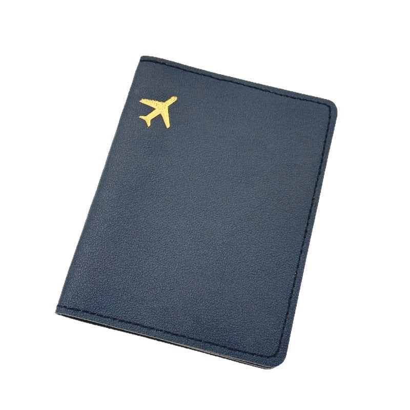 Leather Passport Holder Protective Cover, Thickened Travel Card Holder, Portable Document Holder, Airplane Card Holder, Luggage Tag, Passport Storage Bag - image 5