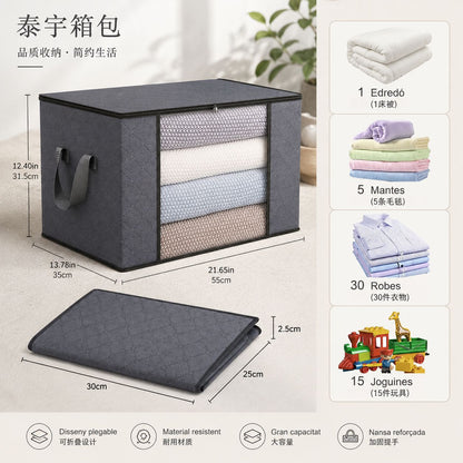 Moving Packing Luggage Bags, Quilt Bags, Large-Capacity Dormitory Bags for Storing Quilts, Clothes, Waterproof and Moisture-Proof Storage Bags - image 3