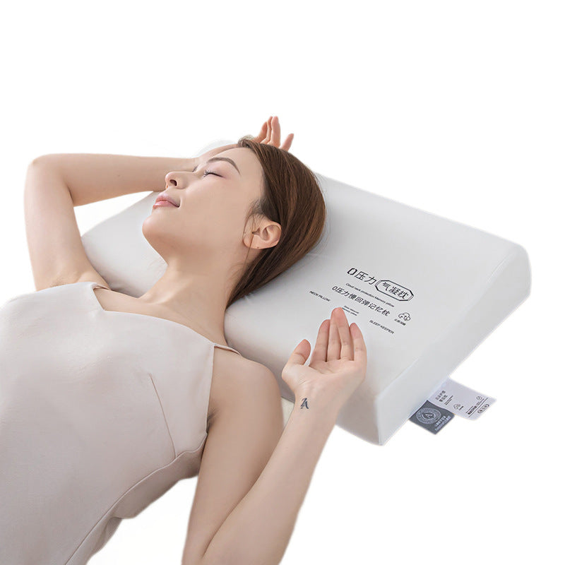 Source Factory Wholesale Memory Foam Neck Pillow for Sleep Aid, Slow Rebound Zero-Pressure Air Cushion Pillow, Cloud Neck Pillow Core - image 5
