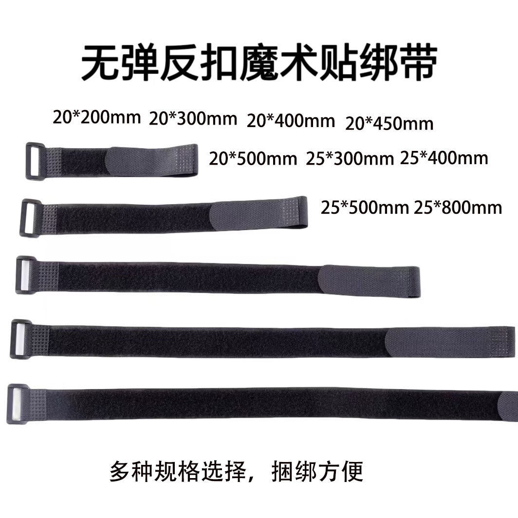 In-Stock Reverse Hook-And-Loop Fasteners, Colorful Nylon Self-Adhesive Straps for Luggage, Tents, Data Cables, and Drone Straps - image 2