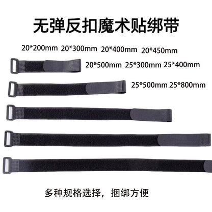 In-Stock Reverse Hook-And-Loop Fasteners, Colorful Nylon Self-Adhesive Straps for Luggage, Tents, Data Cables, and Drone Straps - image 2