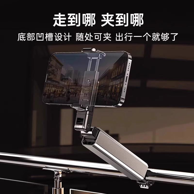 High-Speed Rail Travel Companion | Travel Phone Holder, Portable for Business Trips, Travel, and Airplanes, 360-Degree Rotating, Extendable, Hands-Free for Watc - image 2