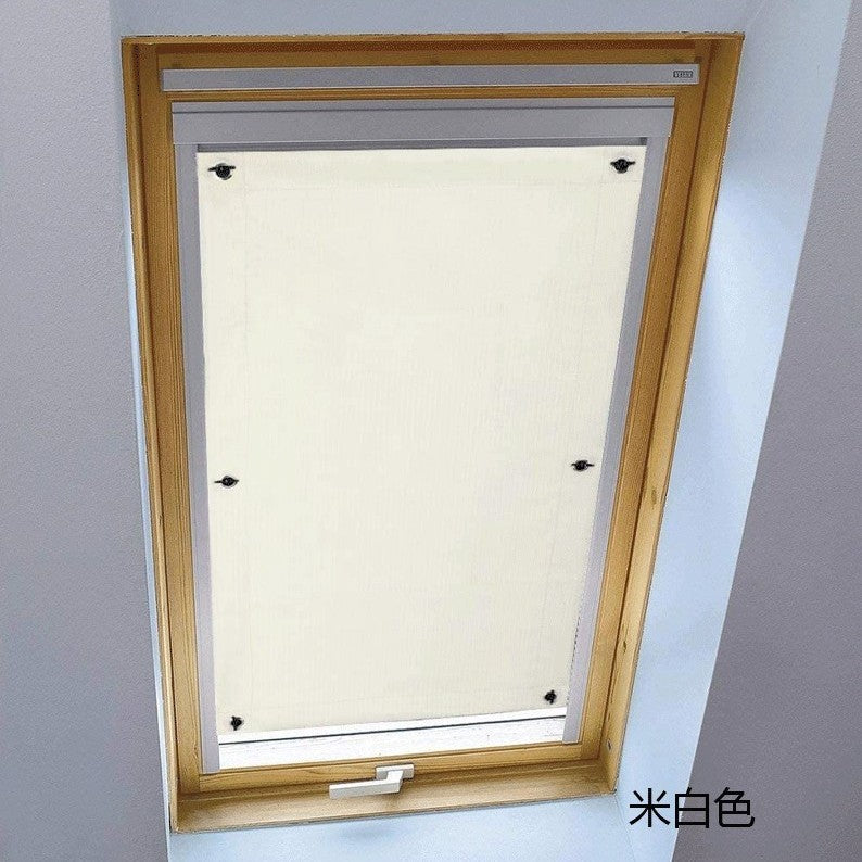 Amazon Blackout Curtains Portable Blackout Curtain Sun Protection and Heat Insulation Simple No-Drill Suction Cup Curtain Travel Curtain - image 4