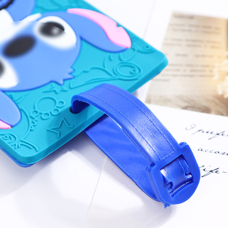 Cross-Border Pvc Luggage Tags in Stock, Anti-Lost Suitcase Tags, Travel Check-In Soft Rubber Boarding Tags, Custom-Made - image 3