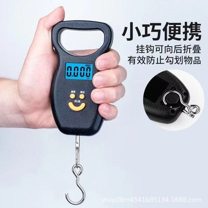 Home-Use Rechargeable Portable Scale, Convenient Luggage Scale, Mini 50kg Express Scale, High-Precision Fishing Scale, Small Scale with Hook - image 2
