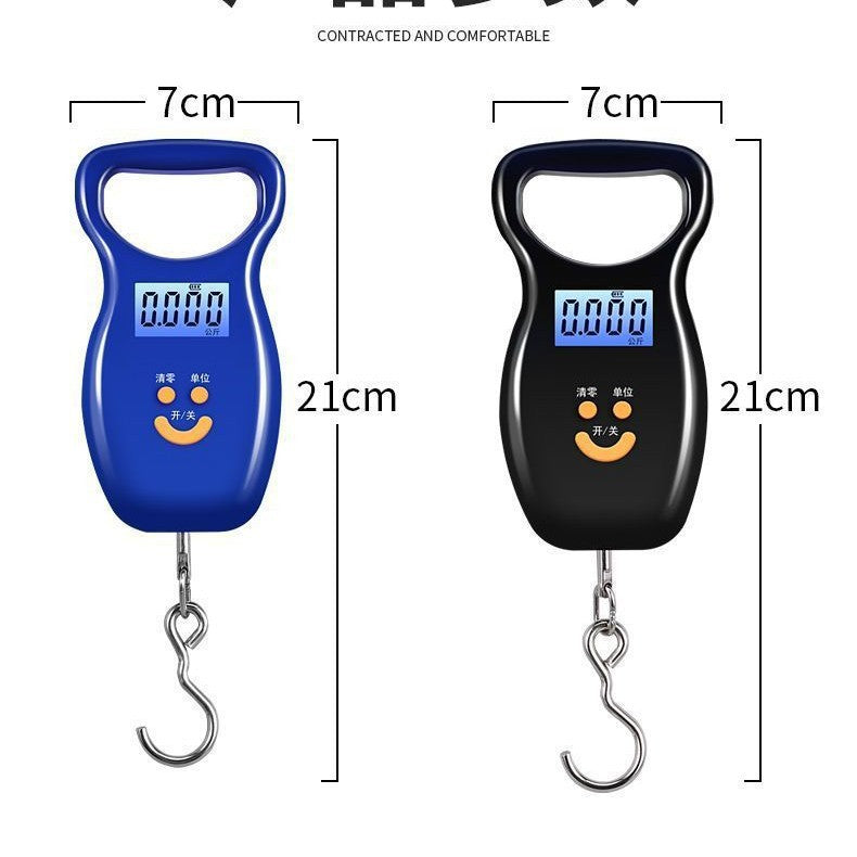 Home-Use Rechargeable Portable Scale, Convenient Luggage Scale, Mini 50kg Express Scale, High-Precision Fishing Scale, Small Scale with Hook - image 4