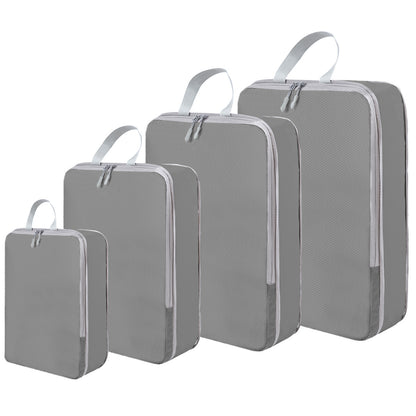 Cross-Border Travel Storage Bags for Organizing Clothes and Pants, Compressible Portable Bags for Business Trips, No-Net Set - image 2