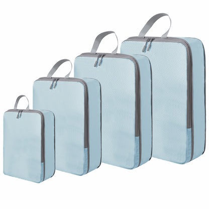 Cross-Border Travel Storage Bags for Organizing Clothes and Pants, Compressible Portable Bags for Business Trips, No-Net Set - image 4