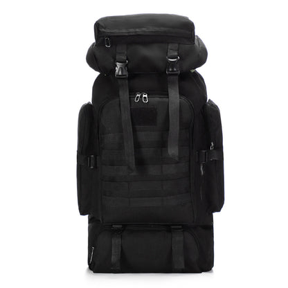 80L Waterproof Outdoor Mountaineering Bag Tactical Camouflage Backpack for Men Large Capacity Hiking Camping Travel Sports Backpack - image 4
