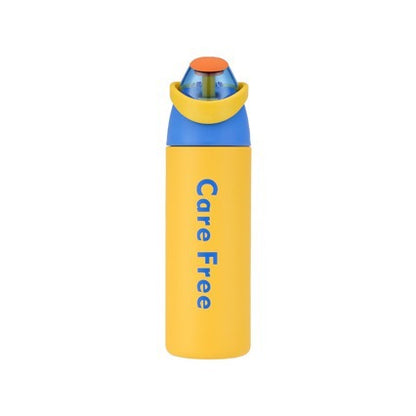 Cross-Border New Pattern Fruit Cup, Straw Cup, Sports Water Cup with Handle, Large Capacity Thermos Cup, Travel Outdoor - image 4