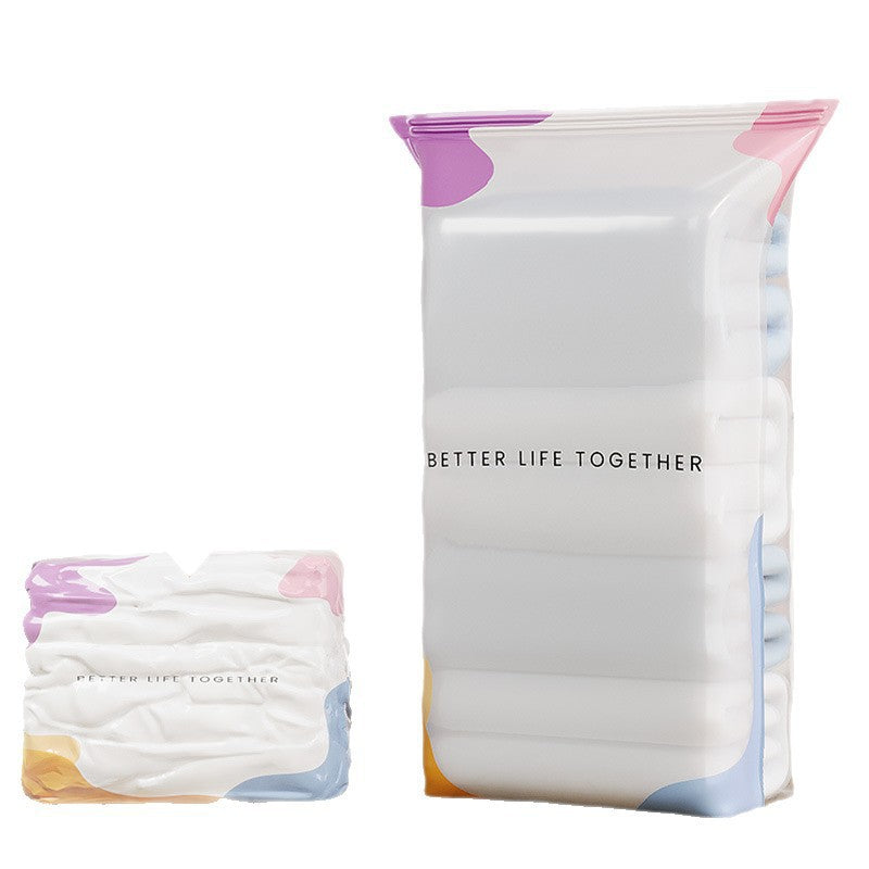 No-Pump Household 3D Storage Compression Bag, Dual-Use for Travel, Thickened Large Dust-Proof Storage Bag for Clothes - image 5