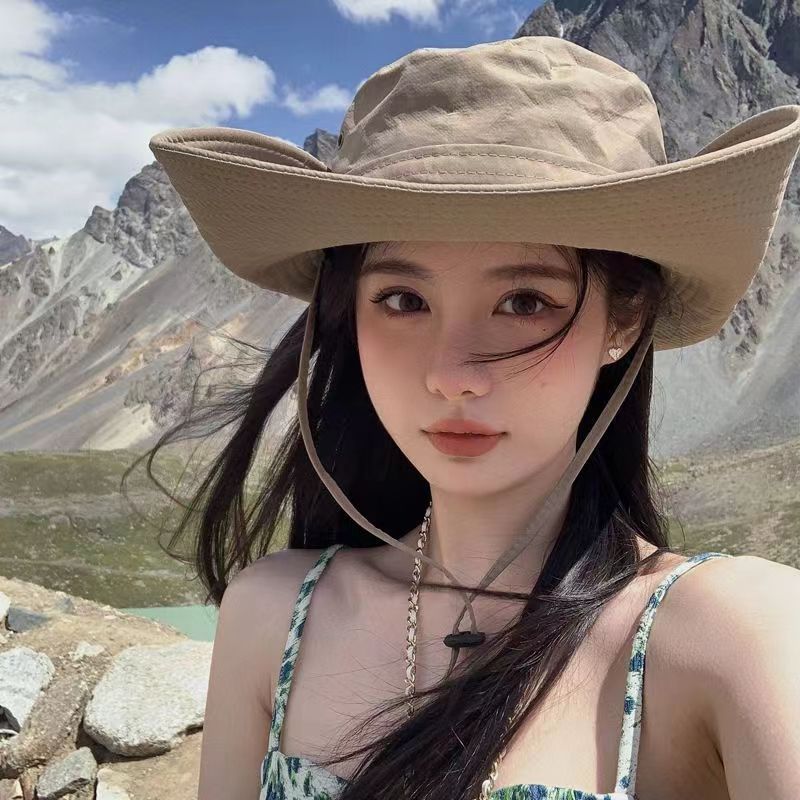 Outdoor Fisherman's Hat for Men and Women, Sun Protection, Large Brim Hat, Mountaineering, Travel, Fishing Hat, Anti-Uv, Breathable - image 1